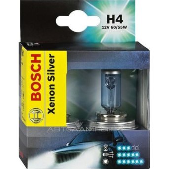 H4 12V- 60/55W (P43t) (  , +50% ) Xenon Silver ( 2.) 1987301081