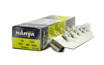T4W 24V-4W (BA9s) (блистер 2шт.) 17141 (бл.2)